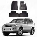 Toyota Prado 7D Floor Mat ( Flat Style ) 3PCS - Model 2002-2009 Prado Best Floor Mats | Prado 7D | Prado Mat | Mix Thread. 