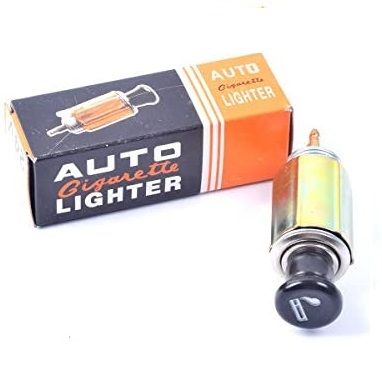 Pack of 2 Car Auto Cigarette Lighter Replacement Plug & Socket Assembly Set 12V