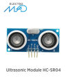 Ultrasonic Module HC-SR04 Distance Measuring Ranging Transducer Sensor DC 5V. 