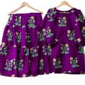 SUMMER COLLECTION NEW ARTICLE SHIRT WITH SHARARA 2 PCS DESIGN FOR GIRLS AND WOMEN IN PREMIUM QUALITY. 