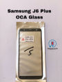 Samsung J6 Plus OCA Glass 2 in 1 LCD Front Outer Screen Glass With OCA. 