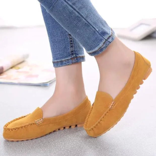 BestGO Women Flats Shoes Slip On Comfort Shoes Flat Shoes Loafers A pedal flat shoes stylish lady shoes Daraz.pk