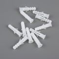 50 Pcs - No#14 White Plastic Wall Plugs | Rawal Plugs | Plastic Gitti | Wood Concrete Screw Flat Nails Plugs | Screw plug |. 