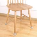4Pcs of Furniture Silicone Protective Cover, Chair Leg Floor Protection Leg Cap, with Non-Slip Felt Pad , Quietly Moving Furniture and Prevent Floor Scratches. 
