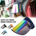Fashion UV Protection Sun Protection Sun Hat Summer Men/women Universal Sun Visor Hat Hat Cover Face Shield. 