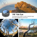 Vocoal Ph-one Camera Lens Smart-phone Mobile Ph-one Lenses Wide Angle Micro Camera 3 IN 1 Clip Lens Professional Universal Clip Ph-one Lens for iPhone Huawei Xiaomi Samsung Other Smartphones. 