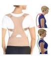 Cream Cotton & Polyester Royal Posture Support Belt. 