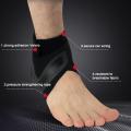 【KuaKe Mall】1Pcs Enkel Ondersteuning Pad Enkel Mouw Druk Elastische Ademend Fitness Sport Preventie 8. 