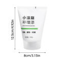 100g Wall Paint Repair Wall Paste With Rollers Brush Set White Latex Paint Patching Wall Paste Graffiti Cover Wall Renovation 1Pcs. 