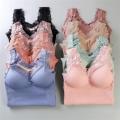 Stretch Fabric Plus Size Thermal Vest Breathable Material Plus Size Lace Thermo Lingerie Top Winter Inner Wear for Cold Weather. 