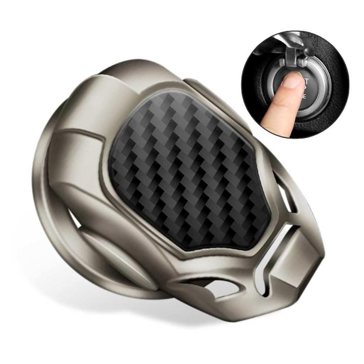 Car Push Start Button Cover Engine Start Stop Button Cover Decoration Push to Start Cover