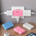 3 In 1 US Power Plug Adapter 180 Degree Rotatable Socket Converter  Multi Plug Slim Wireless Outlet. 