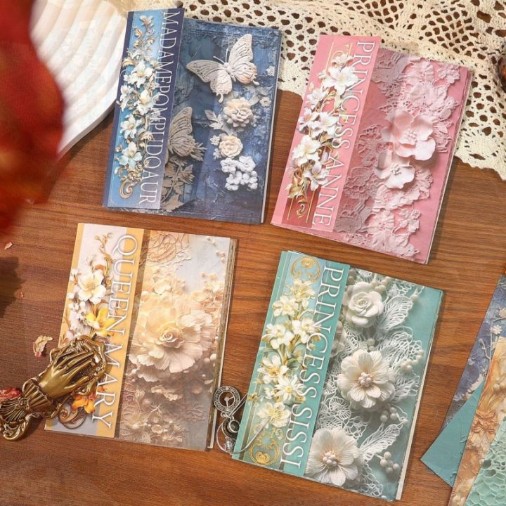 RHS Online 30PCS Princess of Versailles Series Vintage Rococo Flower ...