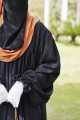 Black Georgette Abaya for Girls women Modest Abaya Islamic Dress Elegant Abaya Fashion Traditional Abaya Women's Abaya Black Abaya Designer Abaya. 