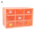 Sundries Box Multi-purpose DIY Mini Stickers Jewelry Organizer Box Set. 