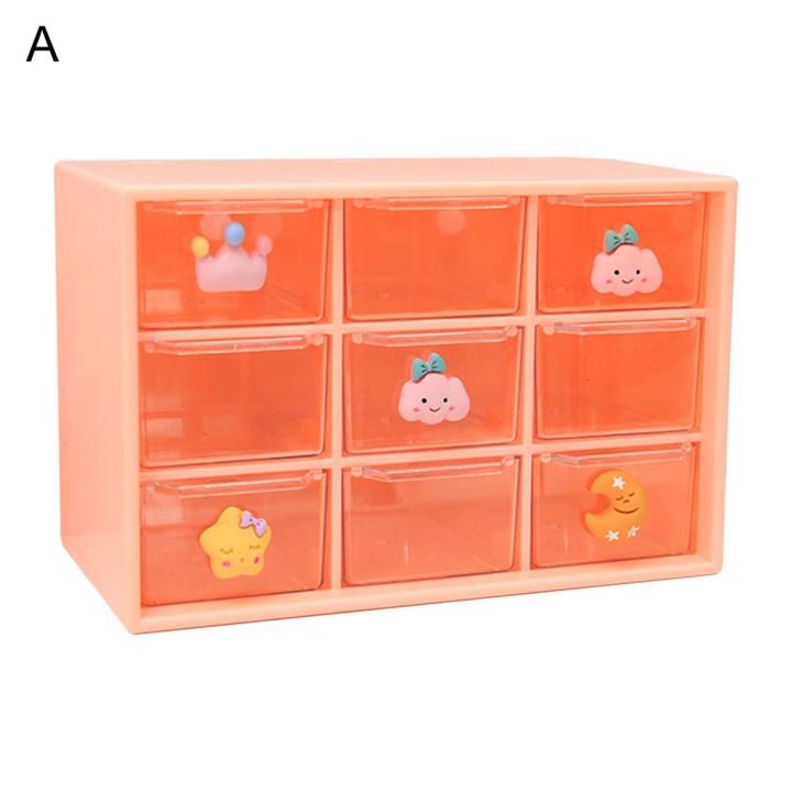 Sundries Box Multi-purpose DIY Mini Stickers Jewelry Organizer Box Set