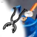 Gas Tank Pressure Reducing Wrench, Cylinder Tank Wrench, Labor Saving Portable Manual Tool 2 in 1 Nutcracker for Liquefied Gas Tank. 
