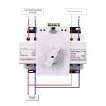 Original Tomzn Dual Power Automatic Transfer Switch ATS Electrical Selector Switches High Power Pure Silver Connector 2 POLE 4 POLE 100A 125A 63A Generator Changeover ON OFF Panel Circuit Board ATS Card Solar Inverter Switch Relay Timer Wapda  Selector. 