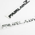 Metal Chrome Black Fairlady Z Letter Car Emblem Badge Decal For Nissan 370Z 350Z Z34 Z33 Accessories Decoration. 