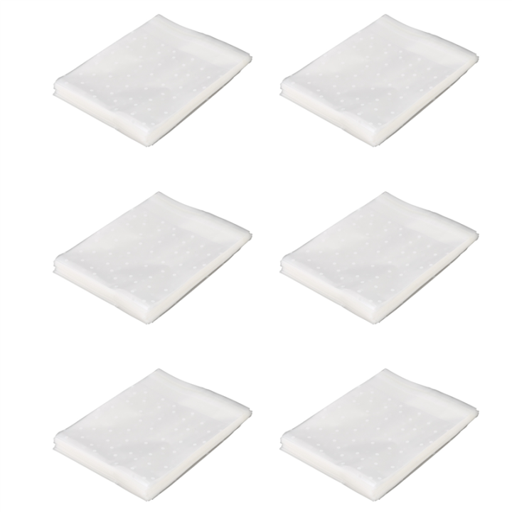600Pcs Frosted Cute Dots Plastic Pack Candy Cookie Soap Packaging Bags Cupcake Self Adhesive Sample Bag 10cm