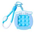 Dimpleedo 2023 Sanrio Kurome Kneading Decompression Keychain Women's Exquisite School Bag Pendant Key Chain Pendant. 