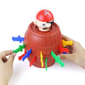 New Funny Pirate Barrel Toys Lucky Game Jumping Pirates Bucket Stab Pop Up Tricky Toy Family Jokes For Child Kid Gift. 