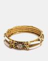 Gold Plated Antique Look Bangles. 