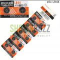 10pcs AG13 LR44 LR1154 SR44 A76 357A 303 357 1.5v Alkaline Button Cell Battery| 24-7 STORE. 