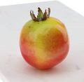 1 Piece - Artificial Pomegranate Fruit - Decorative Pomegranate - Styrofoam Pomegranate - Crafted Thermacol Pomegranates (Artificial Fruits). 