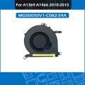 New Laptop A1369 A1466 CPU Cooling Fan MG50050V1-C082-S9A For Macbook Air 13.3'' A1466 Cooler Fan 2010-2015 Year. 
