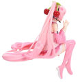 New Hatsune Miku Anime figure Pink dress PVC model action toys Cherry pink cherry blossom decoration collect gifts PCardiaCP. 