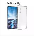 Infinix S5 Soft Silicon Back Cover Transparent TPU Jelly Case. 