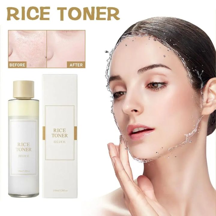 Amnnnesia Rice Face Toner Moisturizing Brightening lifting Water Dark Spot 150ml Deep Facial Cleanser For Young Glowy Korean Skin Care