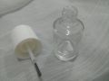 1pcs 10ml clear empty nail polish bottle with Brush cap gel nail polish bottle glass 10ml nail polish bottles also use tint. 