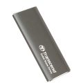 Transcend ESD265C 1TB External Solid State Drive Portable SSD, Slim & Sleek Lightweight, Aluminum casing, Up to 1050 MB/s,Type A and C. 