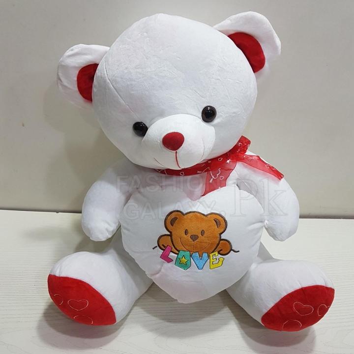Super Soft Teddy Bear In White Colour