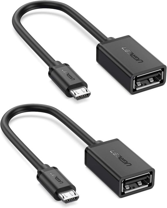 otg cable adapter micro usb otg cable Micro USB to USB Micro USB 2.0 OTG Cable 2 Pack On The Go Adapter Micro USB Male to USB Female