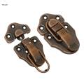 2X Toggle Latch Wooden Box Latch Clasp Clip for Jewelry Trinket Box Suitcase Red. 