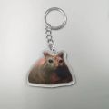 2023 Cute Garbage Bag Cool Memes Keychain 3D Modeling Banana Cat Hooded Cat Race Cat Maxwell Cat Student Gift Keychain Accessor. 