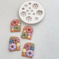 1 Pcs Daisy Polymer Clay Molds For Jewelry Making Flower Polymer Clay Molds
1 Pcs Daisy Polymer Clay Molds For Jewelry Making
Daisy Miniature Clay Molds
Polymer
Clay Molds
for Polymer Clay Earrings Decoration
Cake Mold
Variety Rose Flower Daisy
Fondant. 