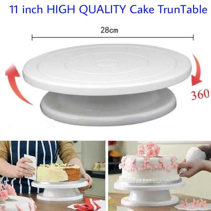11%20inch%20High%20quality%20Rotating%20Cake%20Turntable,%20Turns%20Smoothly%20Revolving%20Cake%20Stand%20Cake%20Decorating%20Kit%20Display%20Stand%20Baking%20Tools%20Accessories%20Supplies%20for%20Cookies%20Cupcake,%20cake%20turn%20table%20-%20Image%204