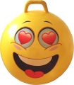 Skippy Ball 45cm Bouncing Ball for Kids Space Hopper Ball Outdoor Indoor Toy for Kids Children Birthday Gift Ages 3 and Up for Boys and Girls Note Random Color and Design will be sent. 