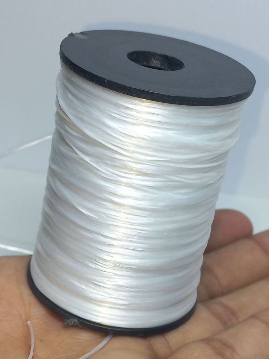 White%20Stretchy%20Elastic%20Cord/Thread%20for%20Jewelry%20Making%20&%20Art%20&%20Craft.%20-%20Image%209