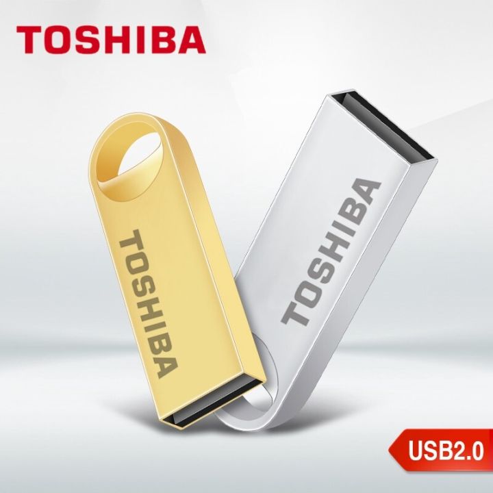 Original Product+FREE Shipping+COD Toshiba USB 2.0 Flash Drive High Speed Pendrive Waterproof Metal Memory Stick