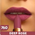 SWEEET FACE SUPER MATTE LONG LASTING LIPSTICK SHADE 760 DEEP ROSE. 
