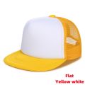 Factory Price! Free Custom Logo Baseball Cap Trucker Hat 100% Polyester Hats Blank Mesh Cap Men Women Gorras. 