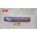 Pack of 12 Feather Shuttle Cocks - White. 