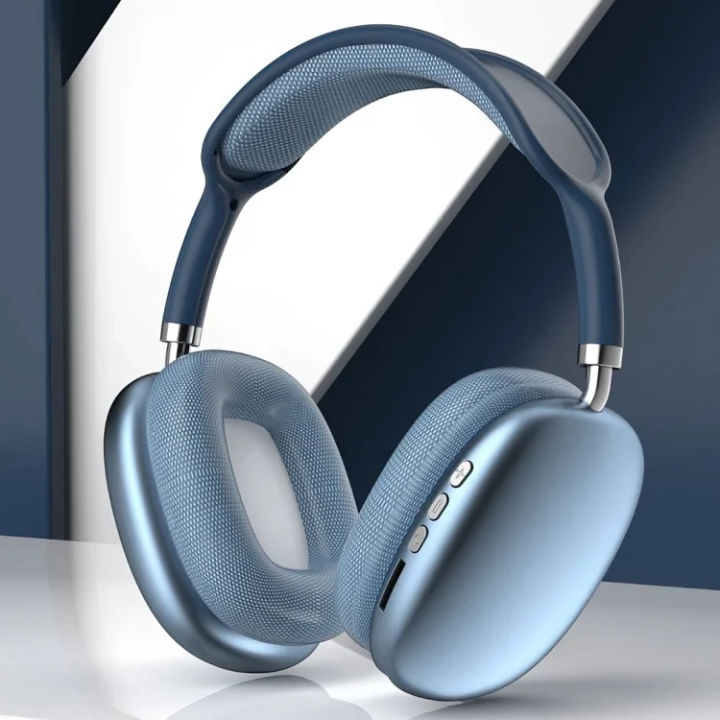 The ShopMore - P9 Wireless Bluetooth Headphones - With Mic Noise Cancelling - Headsets Stereo Sound Earphones - Sports Gaming Headphones Supports