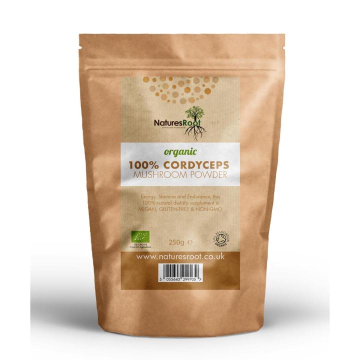 Organic Cordyceps Militaris Mushroom Powder Detox Tea Raw Pure