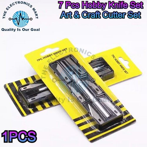 7%20Pcs%20Hobby%20Knife%20Set%20Art%20&%20Craft%20Cutter%20Set%20In%20Pakistan%20-%20Image%202